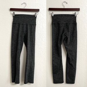 Aerie Womens Leggings Hugger High Rise Seamed Front Slit Size Small